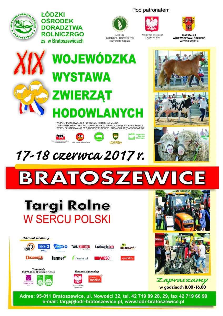  XIX wojewódzka wystawa zwierząt hodowlanych i Targi Rolne w Sercu Polski