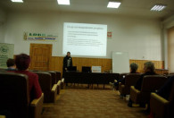 Zdjęcie przedstawia spotkanie informacyjne Piotrków Trybunalski - 06.11.2014 r.  
